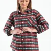 Retro Print Overshirt