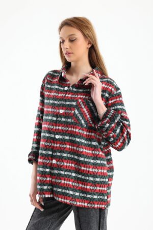 114-7.jpg Retro Print Overshirt