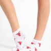 Logo Print Ankle Socks