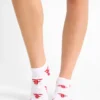 Logo Print Ankle Socks