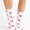 Logo Print Crew Socks