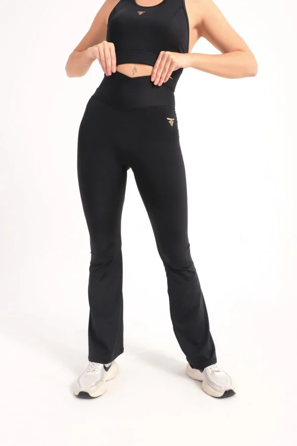 Crisscross Yoga Flare Pants
