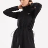 Drawstring Oversized Jacket