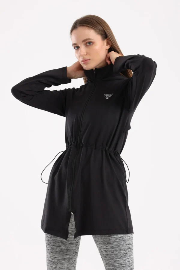 Drawstring Oversized Jacket