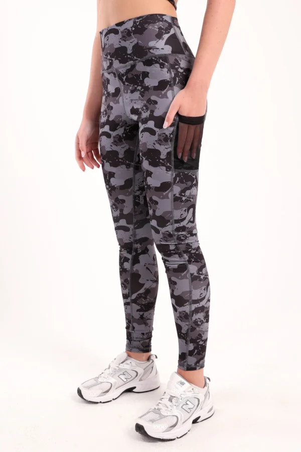 Smokecamo Mesh Printed Leggings