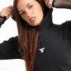 Long Sleeve Mesh Sweatshirt