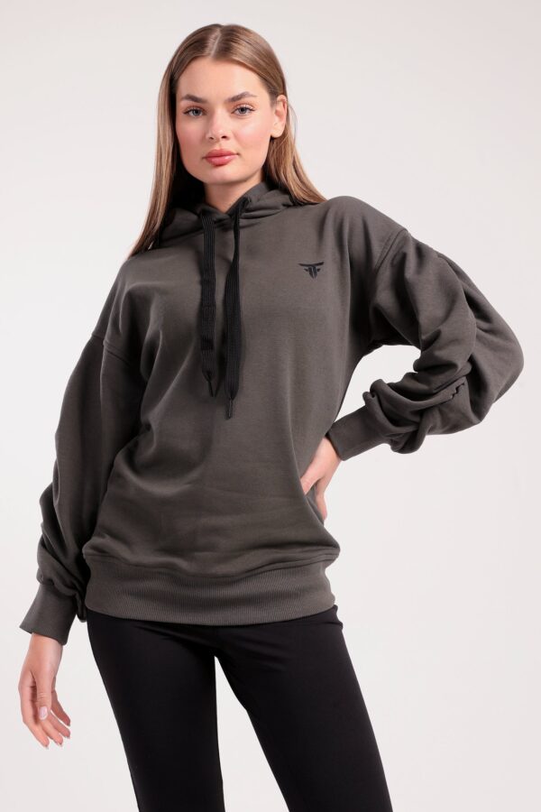 Ruched Sleeve Hoodie