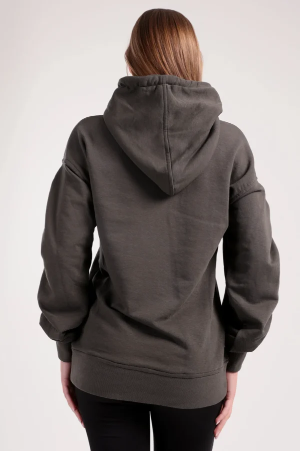 Ruched Sleeve Hoodie