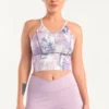 Colorblend Longline Printed Sports Bra