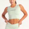 Hybrid Edge Crop Top