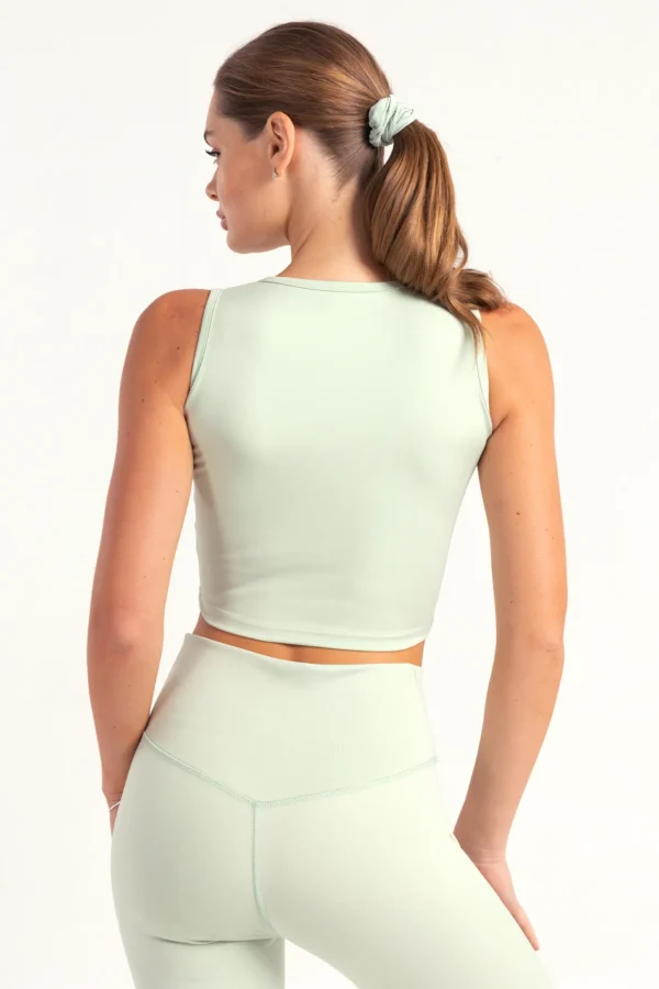 Hybrid Edge Crop Top
