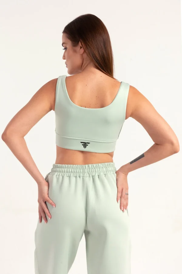 Hybrid Zip Sports Bra