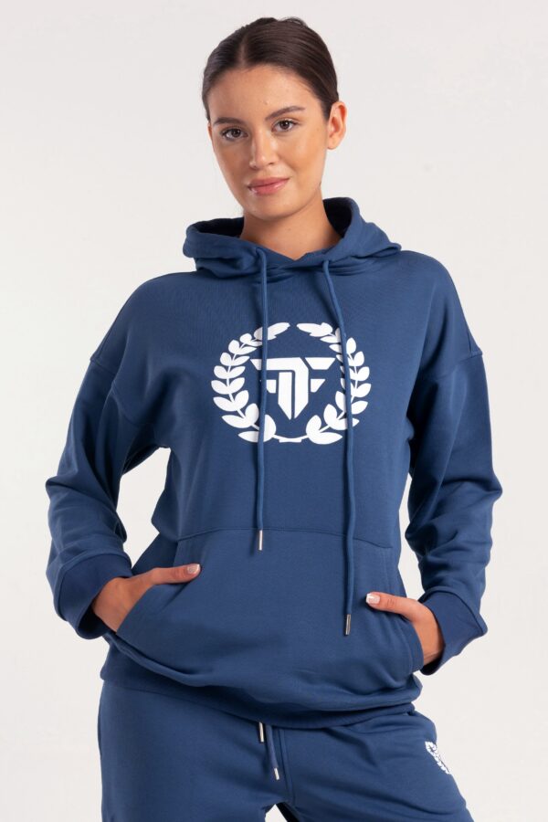 Elite Crest Oversized Hoodie