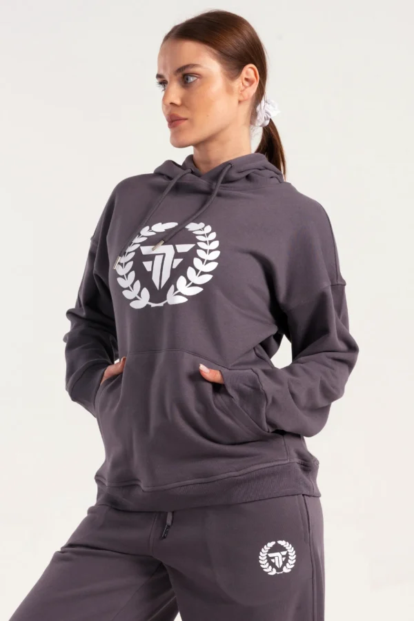 Elite Crest Oversized Hoodie