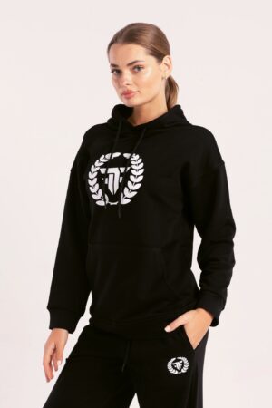 Elite Crest Oversized Hoodie