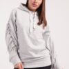 Ruched Sleeve Hoodie