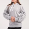 Ruched Sleeve Hoodie