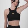 High Neck Sports Bra