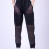 Mesh See-Through Sweatpants