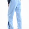 Classic side stripes sweatpants in baby blue