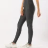 Dark gray heather basic legging
