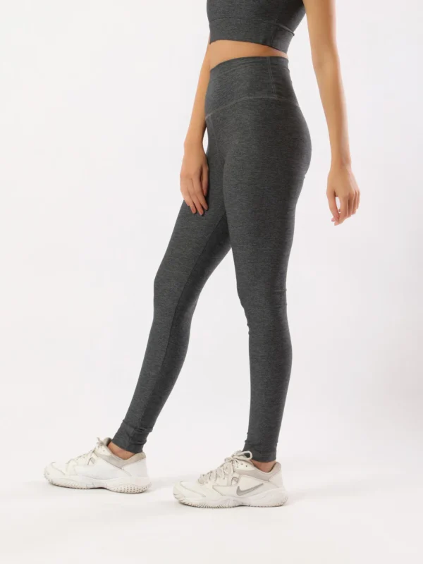 Dark gray heather basic legging