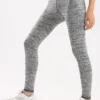 Ash grey heather basic legging