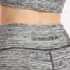 Ash grey heather basic legging