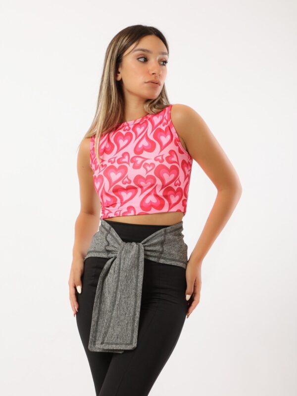 gray heather hip cover with sleeves
