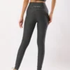 Dark gray heather basic legging