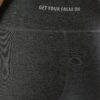 Dark gray heather basic legging