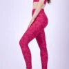 Fuchsia camouflage leggings