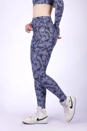 22251 Cool grey camouflage leggings