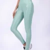 Mint leopard leggings