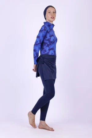 Apricot camouflage leggings
