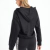Black basic cropped jacket