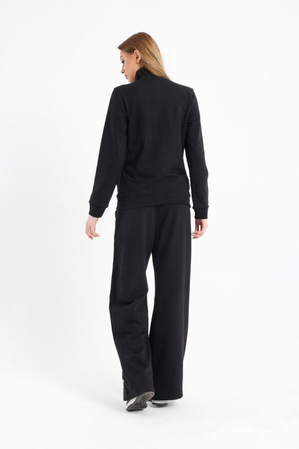 Chill oversized stand up collar set in black