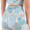 Colorful palm printed hot shorts