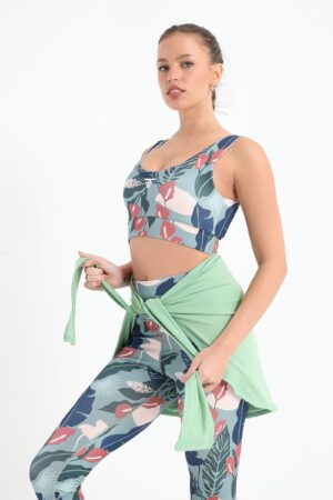 Mint Hip Cover With Sleeves