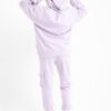 Chill oversized flap pocket cargo set in lilac