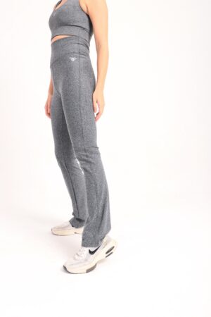 Dark gray yoga flare pants