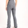 Dark gray yoga flare pants