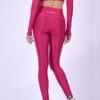 Fuchsia leopard leggings