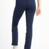 Dark blue yoga flare pants s