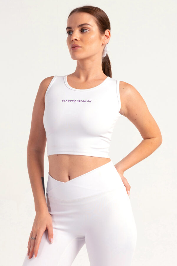Hybrid Edge Crop Top