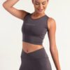 Hybrid Edge Crop Top