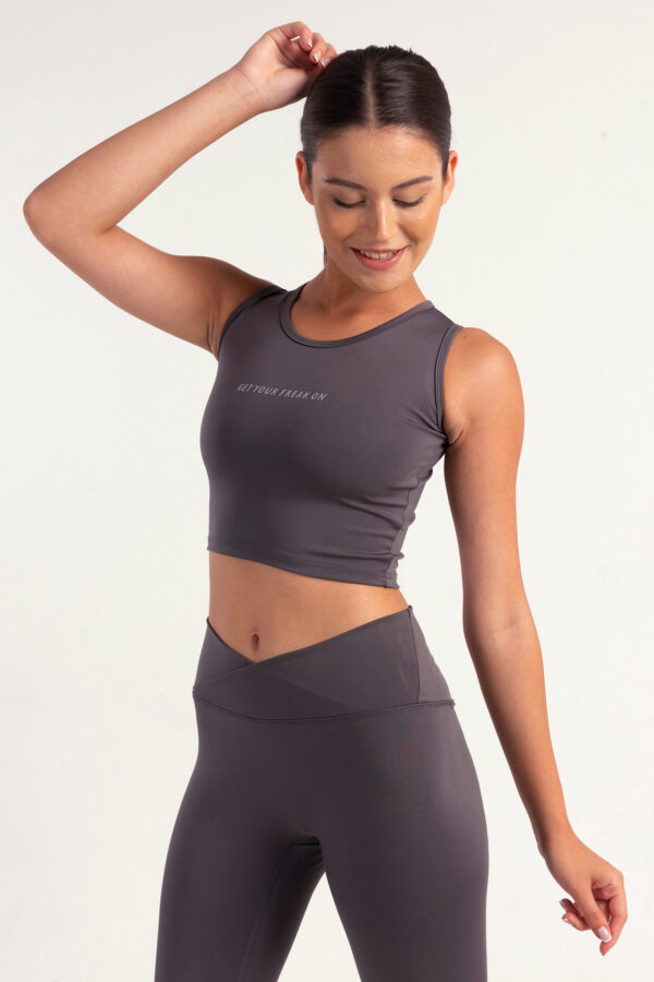 Hybrid Edge Crop Top