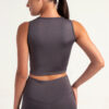 Hybrid Edge Crop Top
