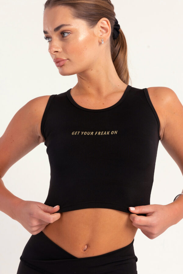 Hybrid Edge Crop Top