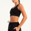 Hybrid Zip Sports Bra